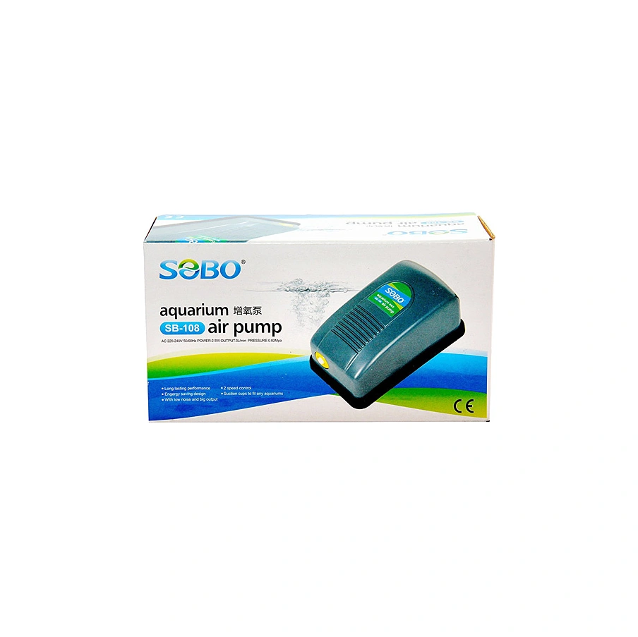 SOBO TEK ÇIKIŞLI HAVA MOTORU 2,5 W SB 108-0009