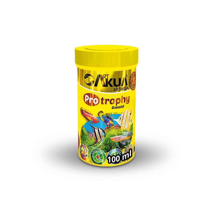 Art Akua Pro Trophy Etçil Granül Balık Yemi - 100 ml / 40 gr