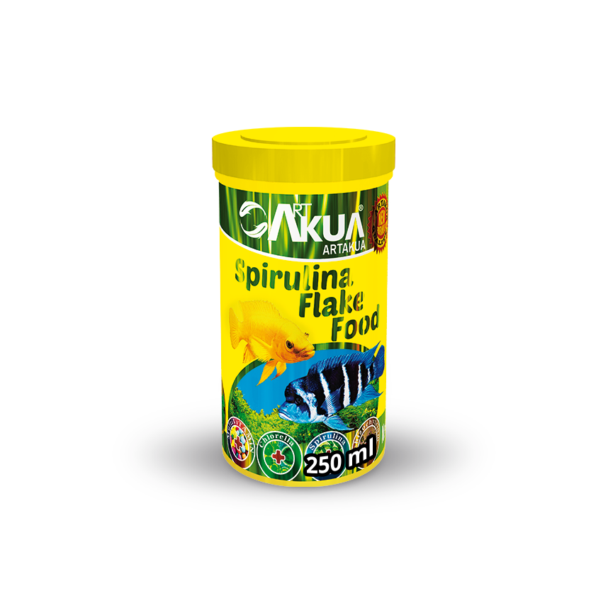 ART AQUA SİPURİLİNA FLAKE FOOD-250 ML-30 GR-0036