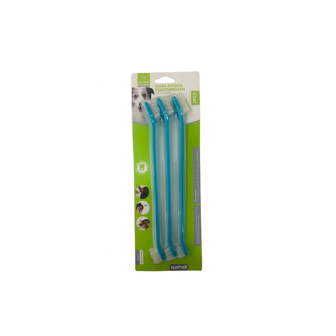 Nunbell Kedi Köpek Pet Diş Fırçası 3_lü-2085
