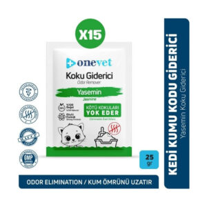 OneVet Yasemin Kokulu Kedi Kumu Koku Giderici - 25 Gr