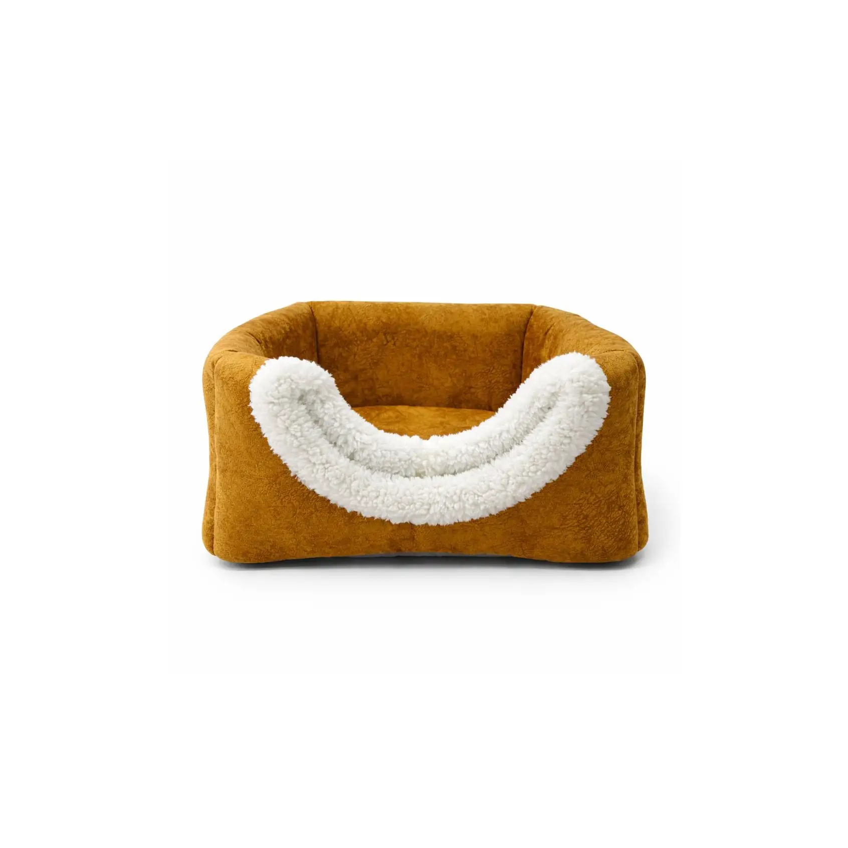 3172-PETPRETTY COMFORT ÜÇ FONKSYONLU YATAK- HARDAL- 42x42x23cm