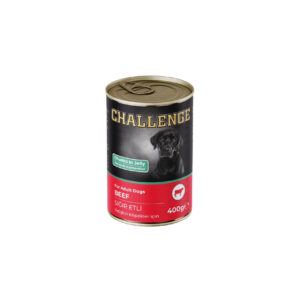 Challenge Sığır Etli Jöle İçinde Yetişkin Köpek Konservesi 400 GR