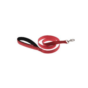 DOCA Kırmızı Soft Dokuma Köpek Sevk Kayışı (2x120 cm)
