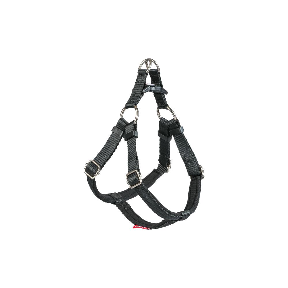 DOCA Köpek Gögüs Tasması Dokuma Soft-SİYAH-XS -3109