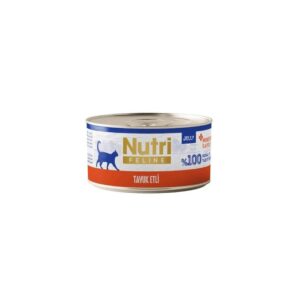 Nutri Feline Tavuk Etli Jelly Tahılsız Yetişkin Kedi Konservesi 70 gr