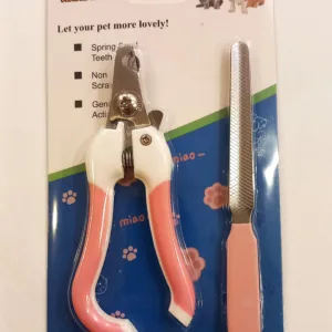 Hakdempet Paslanmaz Çelik Tırnak Makası ve Törpü Seti Kedi ve Küçük Irk Köpek Küçük Boy