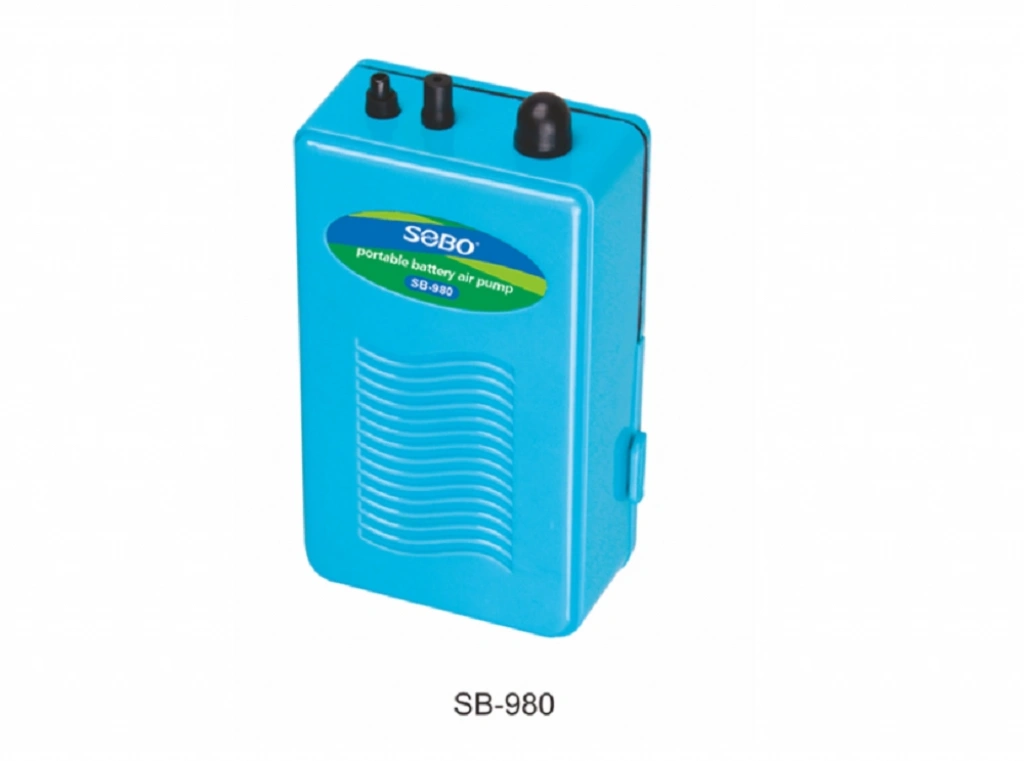 0090-Sobo DC Pilli Akvaryum Hava Motoru SB-980