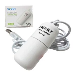 Sobo AR-02 USB Taşınabilir Akvaryum Hava Motoru (1W, 4 L/Dk)