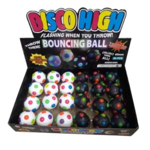 LED Işıklı Sessiz Disco Kedi ve Köpek Oyun Topu 8-10 cm