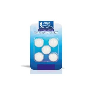 Aqua Magic Extra Protein Akvaryum Hafta Sonu Tatil Yemi 5'li