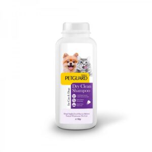 Petguard Lavanta Özlü Doğal Kedi ve Köpek Kuru Toz Şampuanı 150 Gr